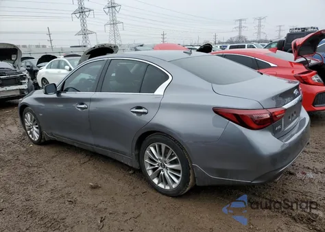 2019 Infiniti Q50 Luxe из США, поврежденный, VIN JN1EV7AR7KM554440